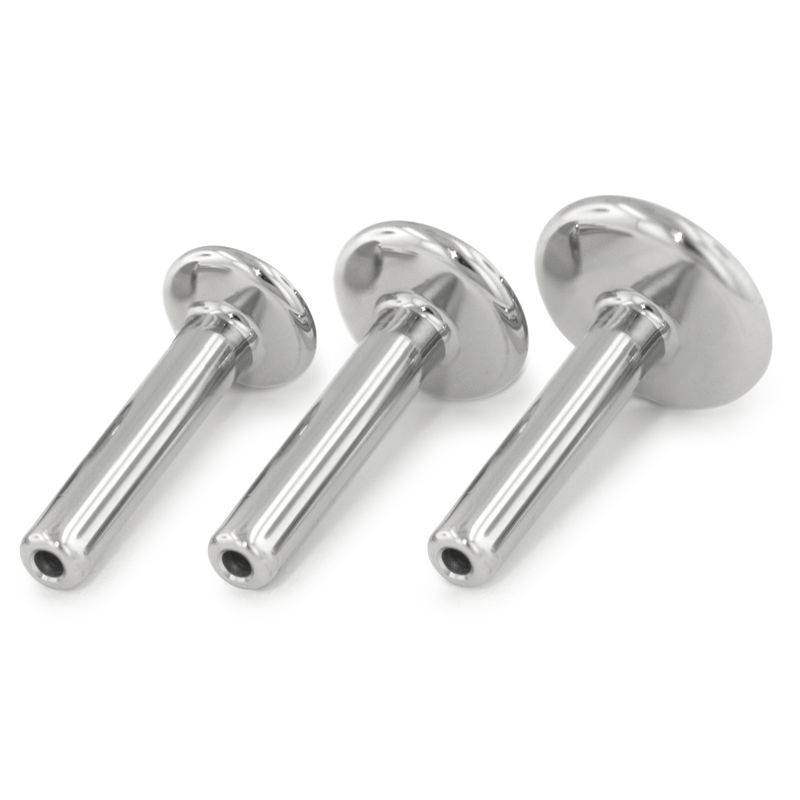 Titanium 16ga Labret Post - Overstock - NeoMetal Inc