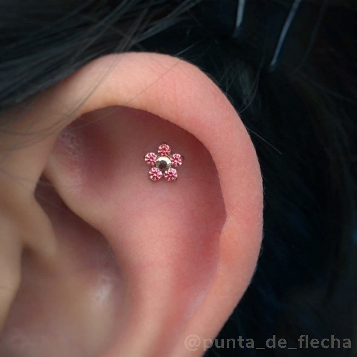 Titanium Flower Gem - NeoMetal Inc