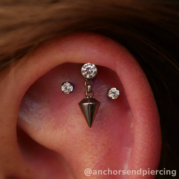 Titanium Spear Dangle - NeoMetal Inc