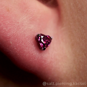 Heart-Shaped Gem End - NeoMetal Inc