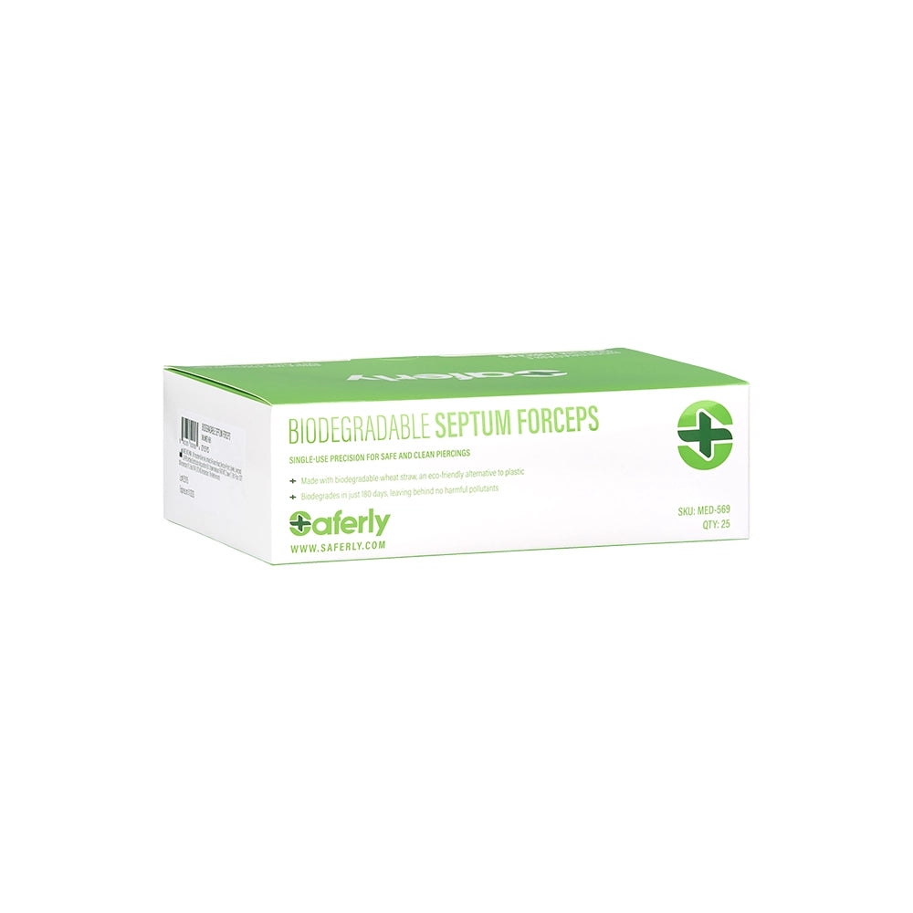 Saferly Biodegradable Septum Forceps