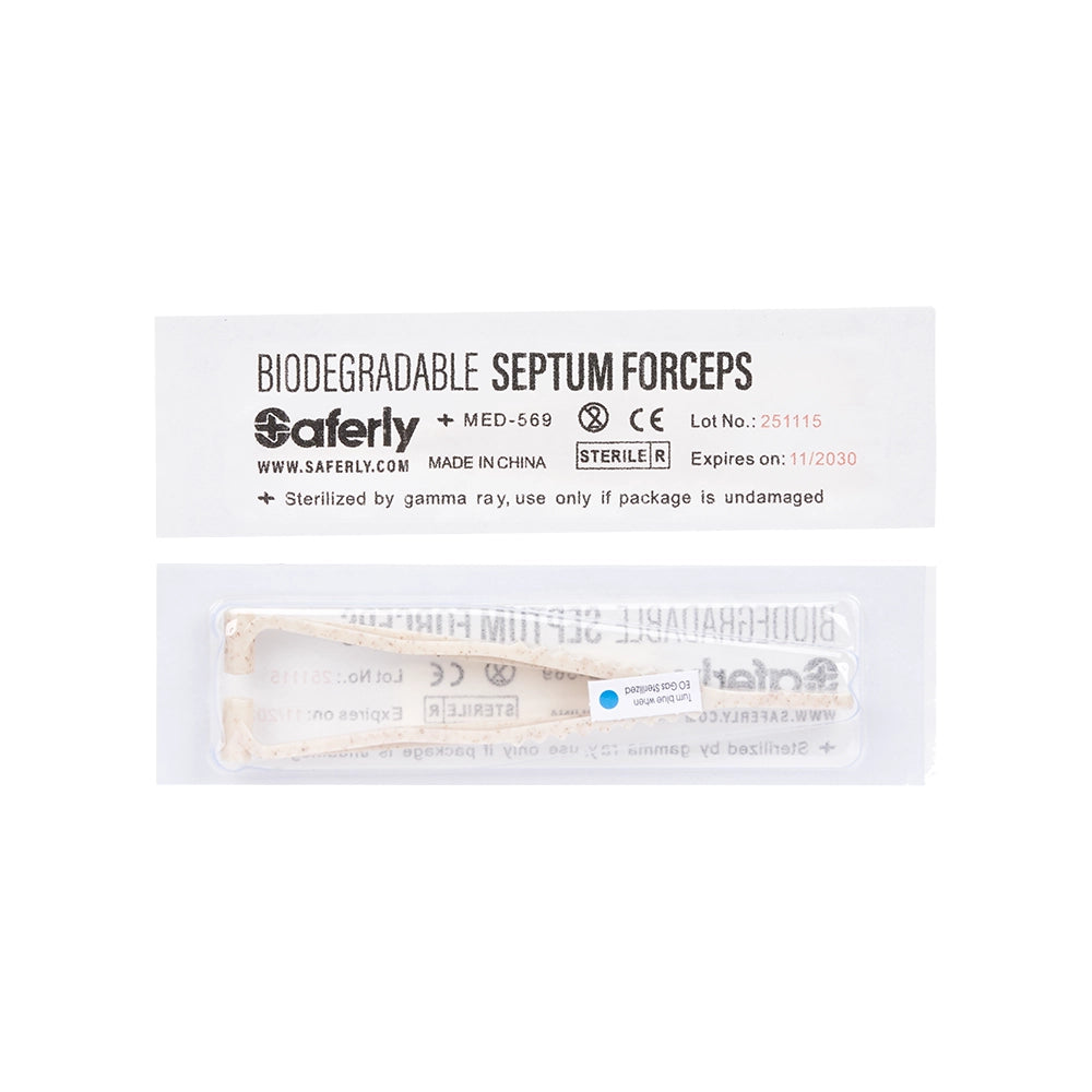 Saferly Biodegradable Septum Forceps