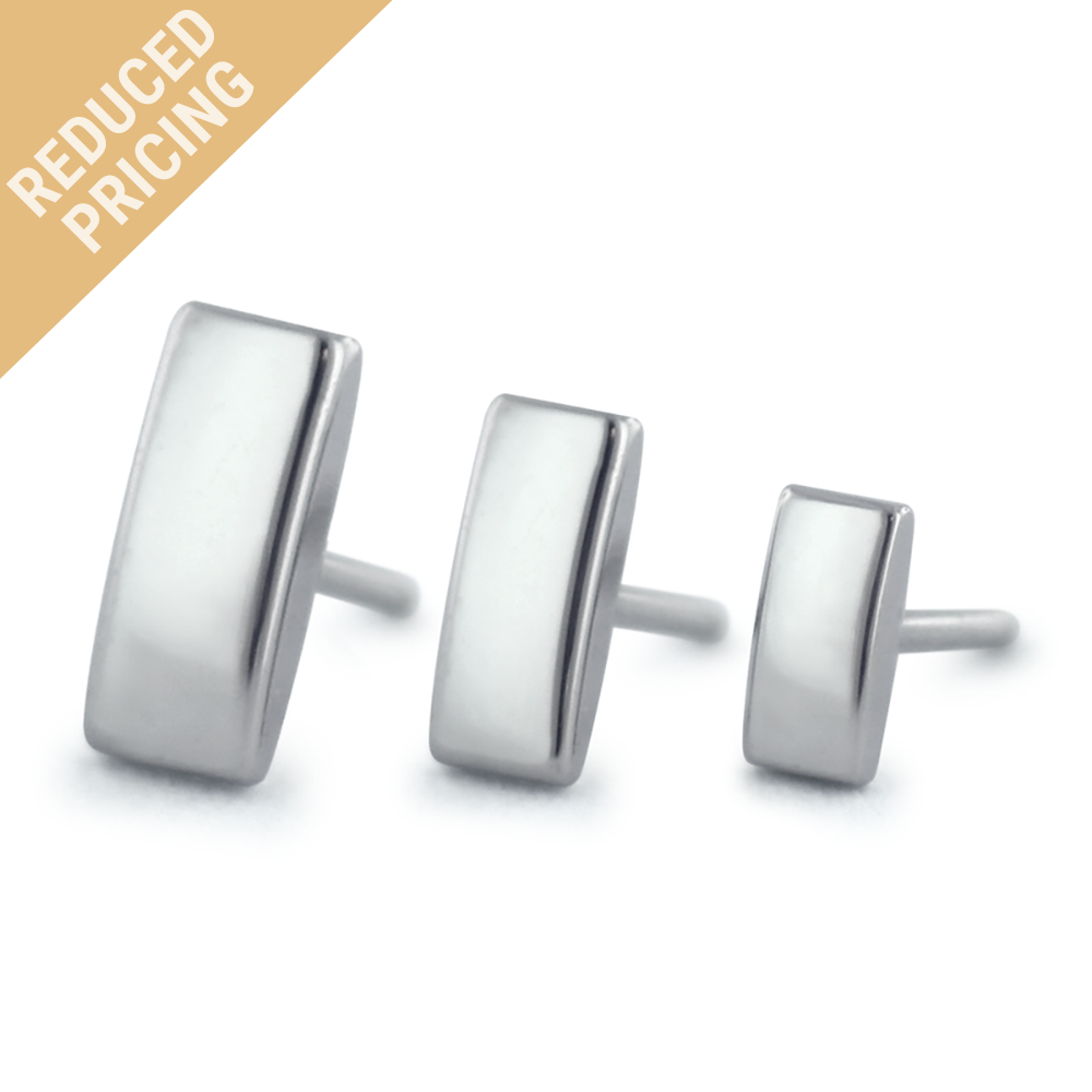 Three sizes of Titanium Threadless Bar Ends with new reduced pricing