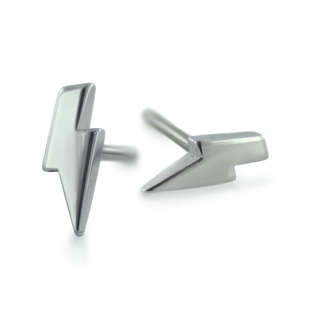 Threadless Titanium Lightning Bolt Ends from NeoMetal
