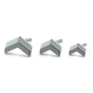 Titanium Chevron End