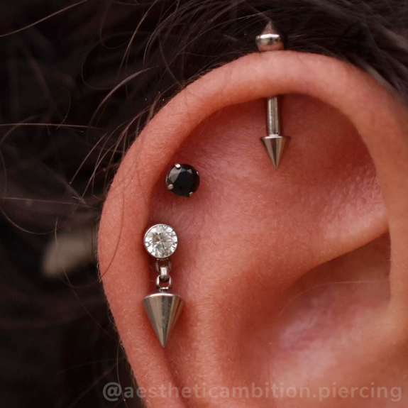 Titanium Spear Dangle