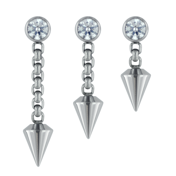 Titanium Spear Dangle – NeoMetal Inc
