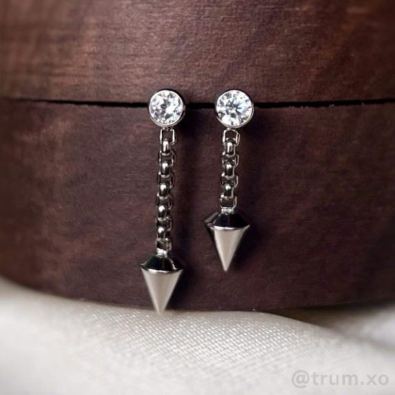 Titanium Spear Dangle