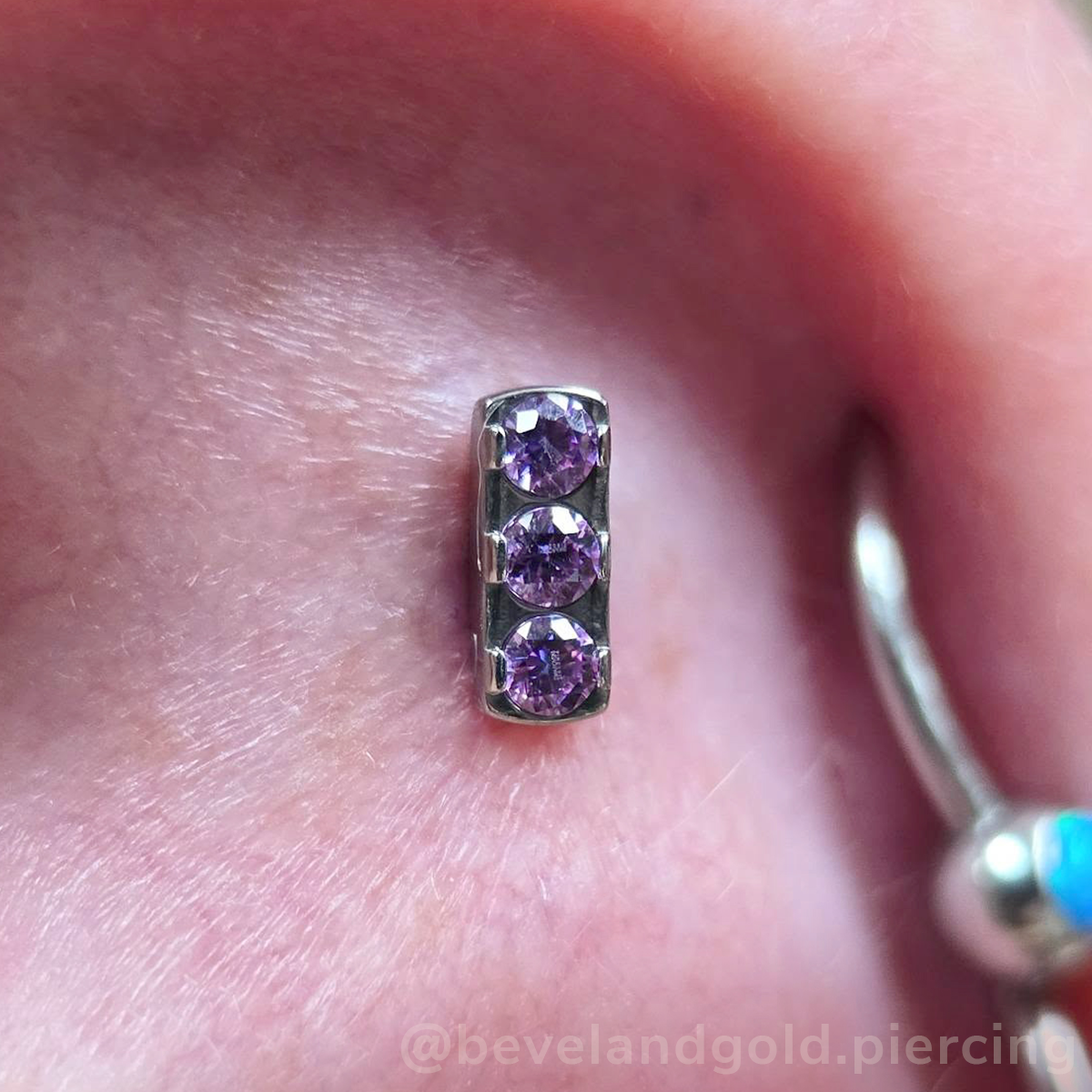 Titanium Gem Bar Ends