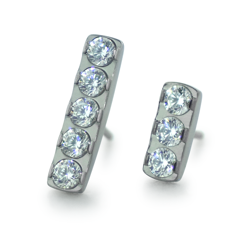 Titanium Gem Bar Ends - Overstock - NeoMetal Inc