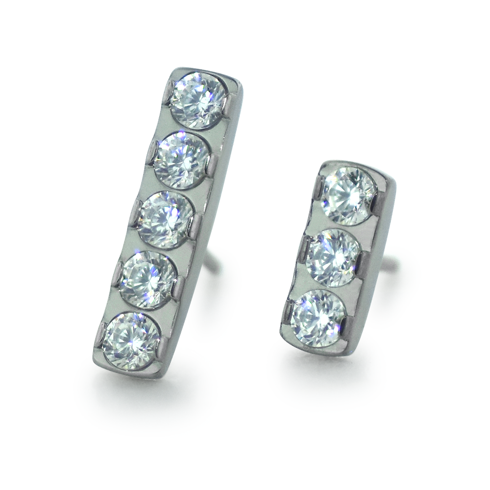 Titanium Gem Bar Ends - Overstock - NeoMetal Inc