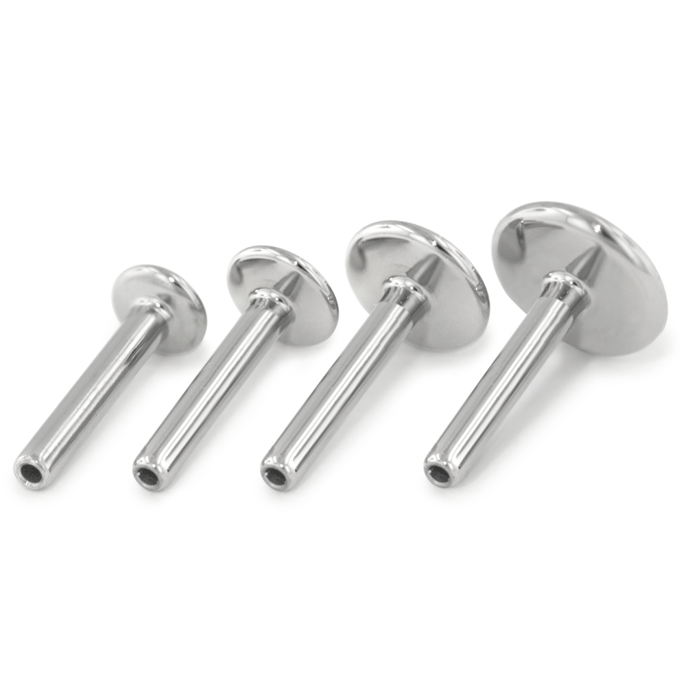 Titanium 18ga Back Labret Post - Overstock - NeoMetal Inc