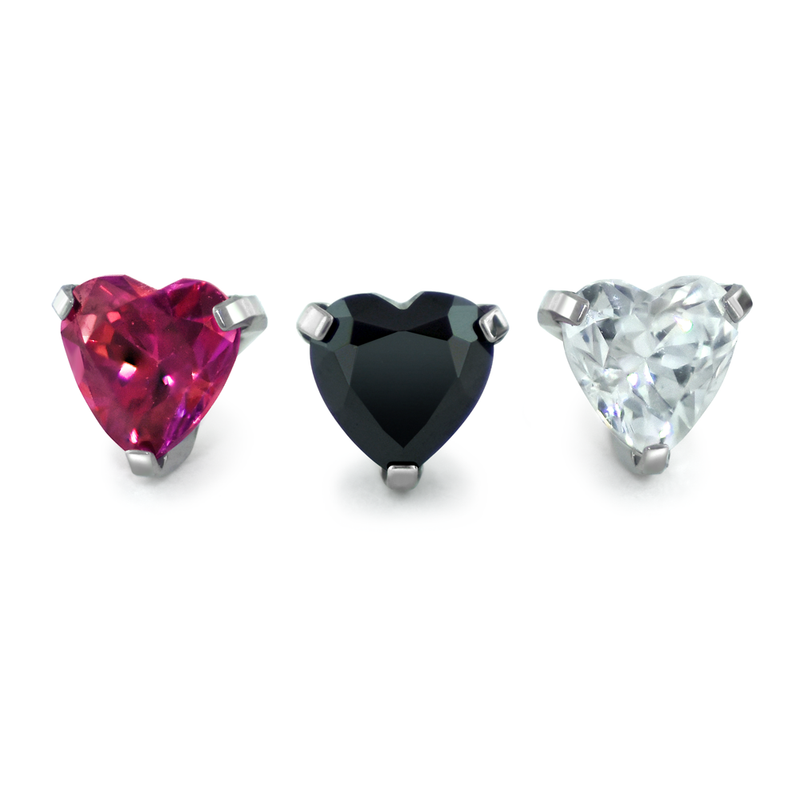 Heart-Shaped Gem End - NeoMetal Inc