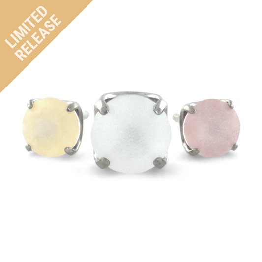 Frosted Prong Set Gems