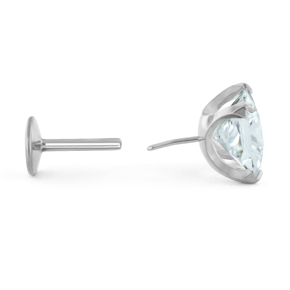 Titanium Princess Cut Gems - Overstock - NeoMetal Inc