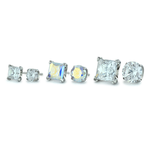 Titanium Princess Cut Gems - Overstock - NeoMetal Inc