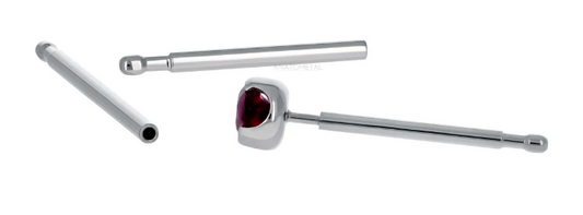 Titanium Xpost with gem