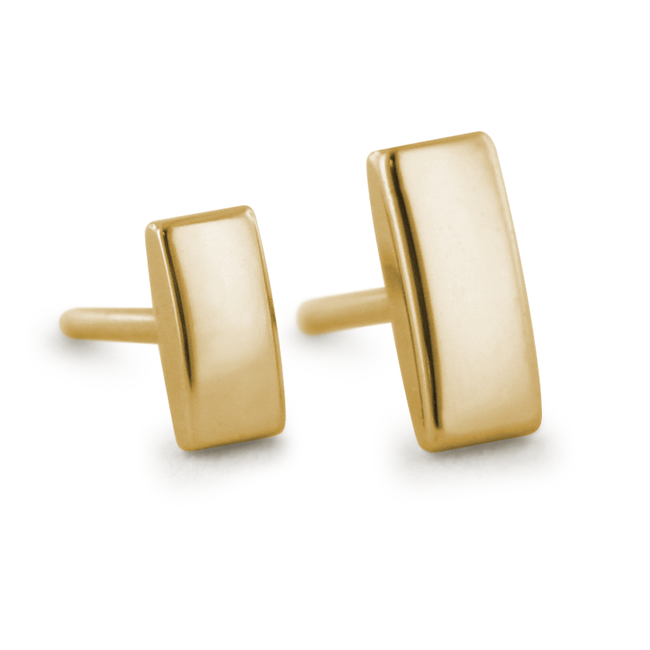 Two sizes of 14K Yellow Gold Bars