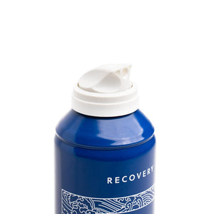 Close up view of the spray nozzle on the can