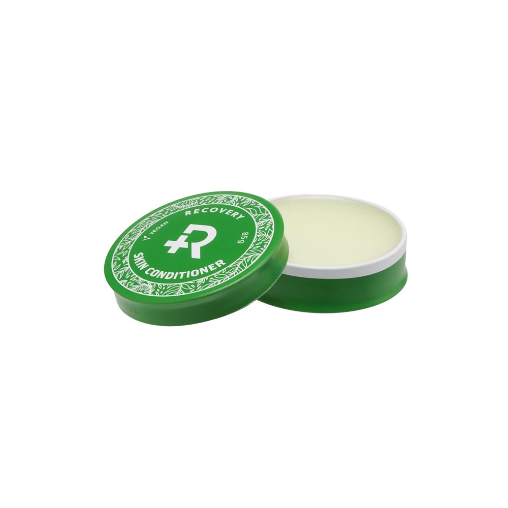 Open tin of Recovery Smelly Gelly Piercing Conditioner