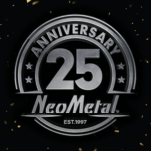 Special NeoMetal 25th Anniversary logo