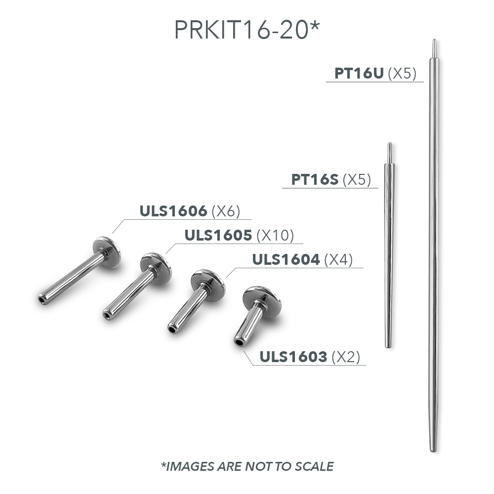16 Gauge Essential Prong Set Kit – NeoMetal Inc
