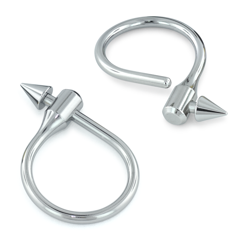 Two sizes of Stainless Steel Illusion Rings