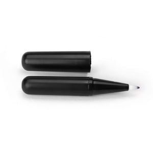An uncapped mini surgical skin marker